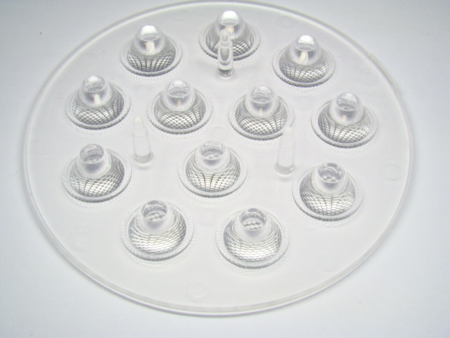Блок линз круглый 12x 50гр Emitter (S-120x13.5)