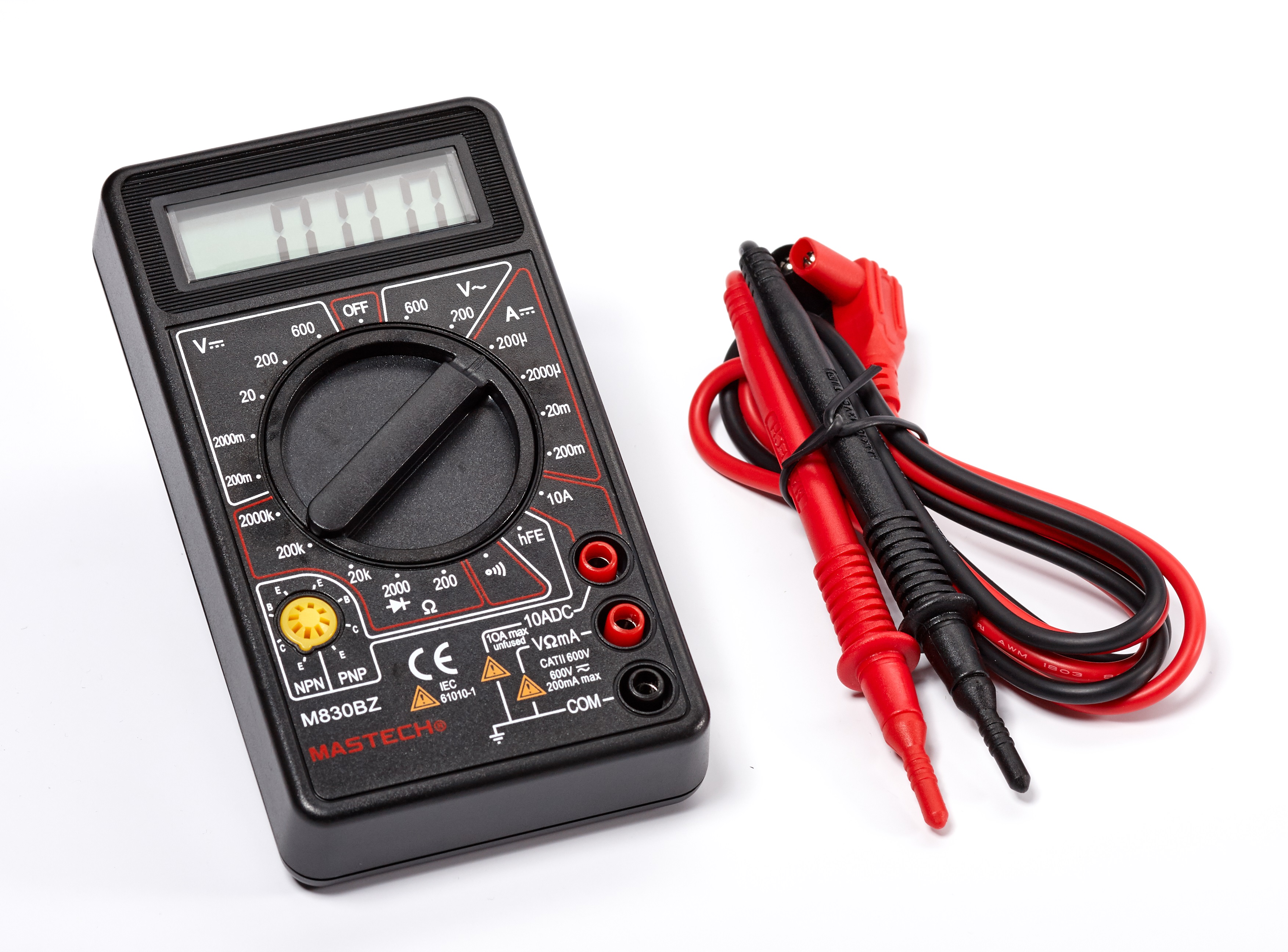 Мультиметр mastech m830bz
