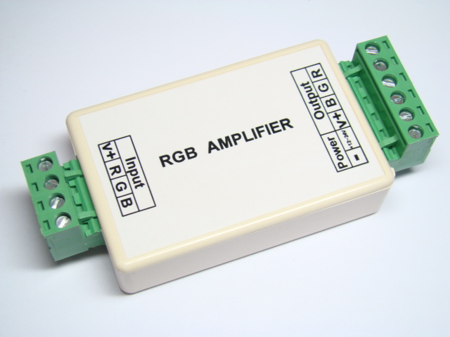 RGB усилитель LN-12A-T 12-24V, 144-288W