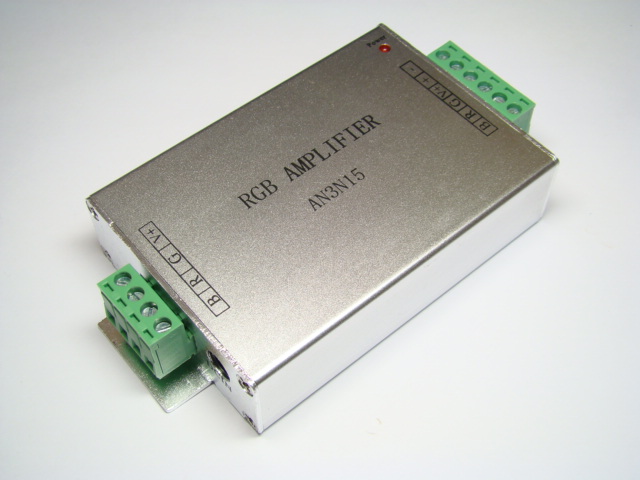 RGB усилитель HL-15A 12-24V, 180-360W