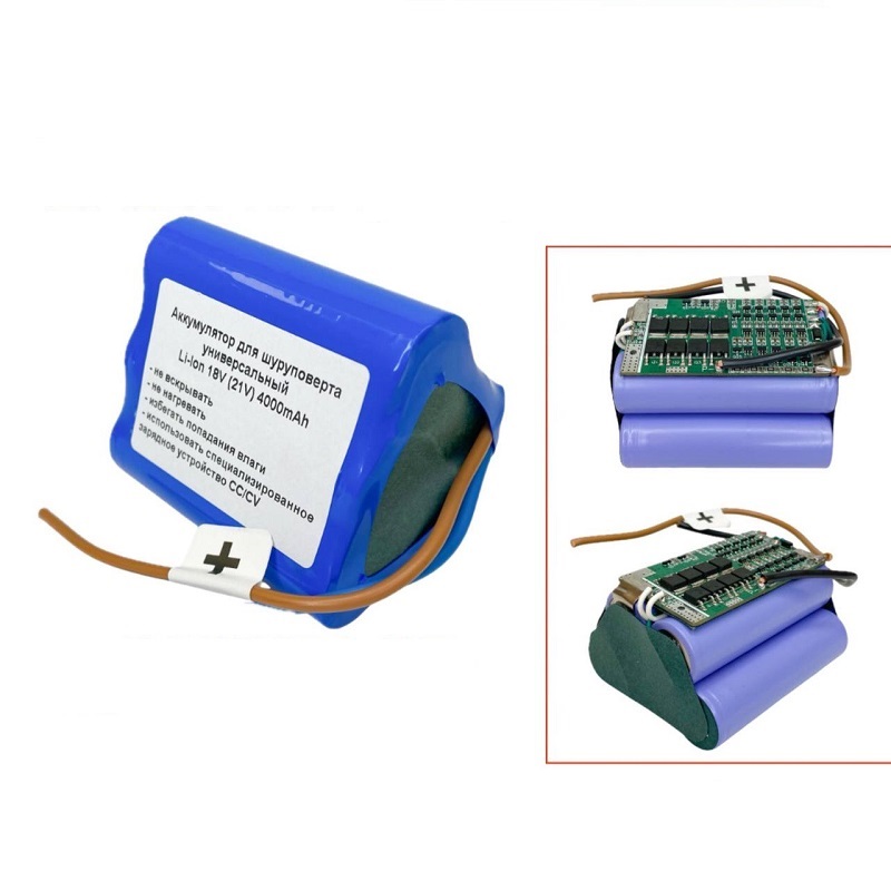 Аккумулятор для шуруповерта (18V, 4000mAh) Li-ion универсальный Тип2