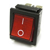 Кнопка RS-202-8C 6pin on-on красный