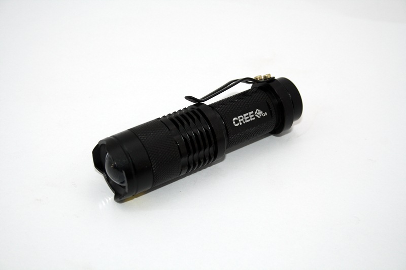 Фонарь Led Cree Q5 300lm с регулируемым фокусом