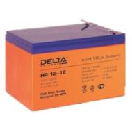 12V, 12Ah DELTA HR 12-12 151x98x95 свинцово-кислотный аккумулятор