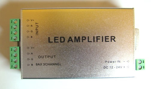 RGB-усилитель BS-24A 12-24V, 288-576W