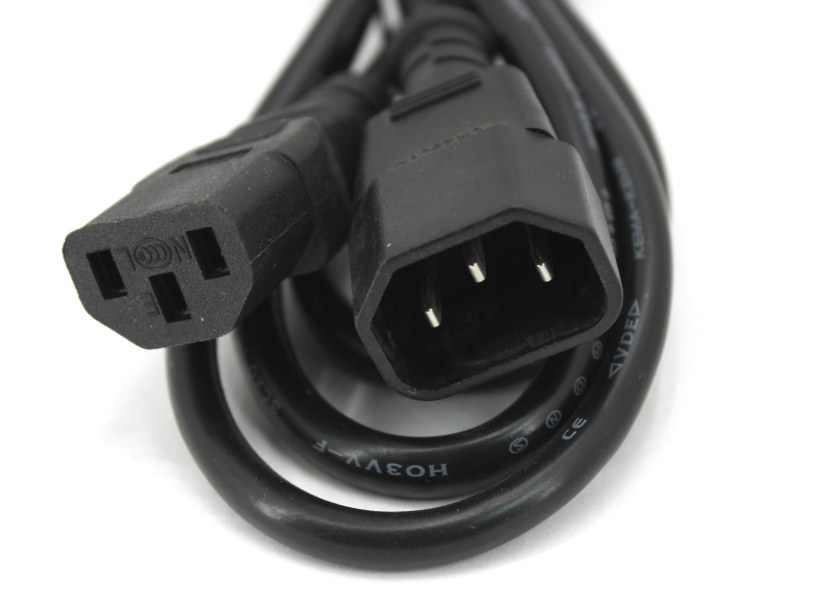 шнур сетевой SCZ male-female 1.8m 3х0.75