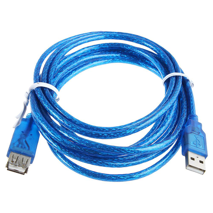 шнур USB-AF USB-AM 5м (4.5м)