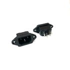 Гнездо сетевое папа 3pin 250V 10A