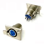XLR мама врезной золотой