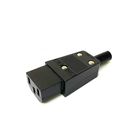 Вилка сетевая мама 3pin 250V 10A