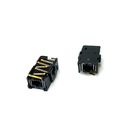 Гнездо на плату JACK 3.5 6pin под прижим