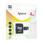 Карта памяти Micro SDHC 4GB APACER