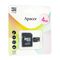 Карта памяти Micro SDHC 4GB APACER