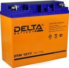 12V, 17Ah    DELTA DTM1217    180*168*76мм   свинцово-кислотный  аккумулятор