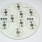 Круглая 9x Emitter 3R-3G-3B (B-95x2.0)