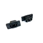 Гнездо сетевое папа"8" 2pin 250V 6A
