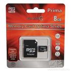 Карта памяти Micro SDHC 8GB Prima