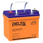 12V, 33Ah  DELTA  DTM 1233L  195*130*155мм  свинцово-кислотный  аккумулятор