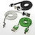 шнур micro USB USB-A - HOCO X1  flat 1m 2.4A