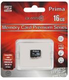 Карта памяти Micro SDHC 16GB Prima