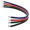 Набор проводов 4x100mm PVC  AWG22 BRGB