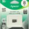 Карта памяти Micro SDHC 8GB Apacer UHS-1