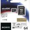 Карта памяти Micro SDHC  64GB Sony