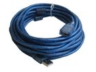 шнур USB-AF  USB-AM  10м