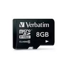 Карта памяти Micro SDHC 8GB Verbatim