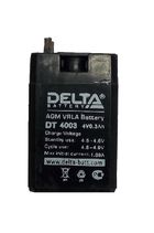 4V, 0.3Ah    DT4003      25*20*42мм  свинцово-кислотный  аккумулятор