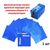 Термоусадочная пленка D=80mm blue отрез  90mm