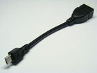 шнур  OTG micro USB  13см