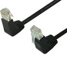 шнур патчкорд угл.- угл.  RJ45 1м