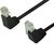 шнур патчкорд угл.- угл.  RJ45 1м