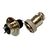 XS-20 AC-2pin комплект папа с фланцем и заглушкой + мама Разъем