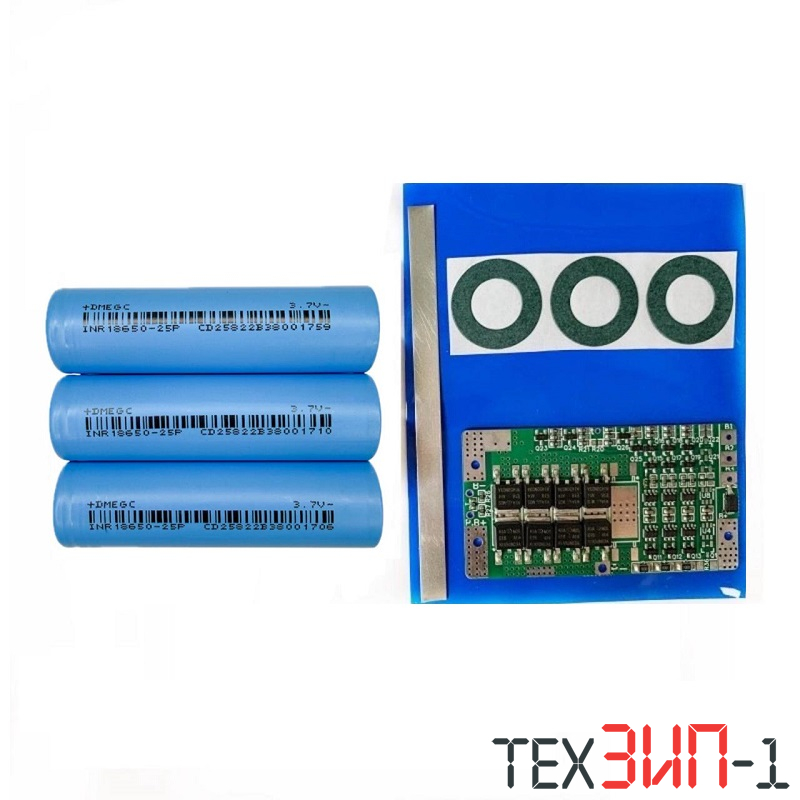 Комплект для сборки АКБ для шуруповерта Тип2 (12V,2500mAh) Li-ion