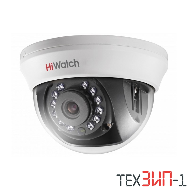 Камера HiWatch DS-T101 1Мп, внутренняя, купольная, объектив 2.8мм