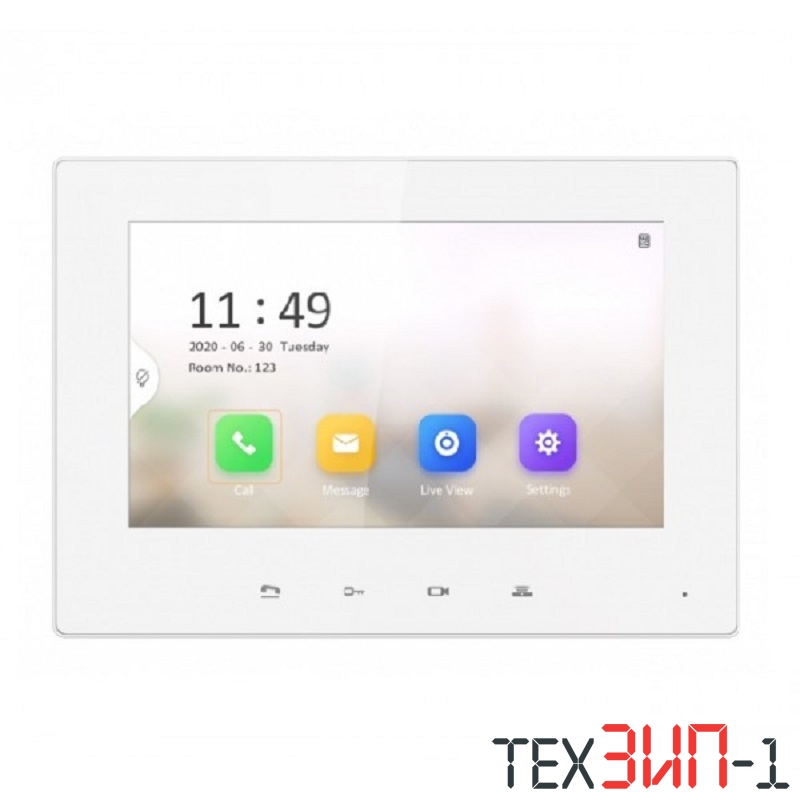 Монитор IP домофона HiWatch VDP-H3211W белый