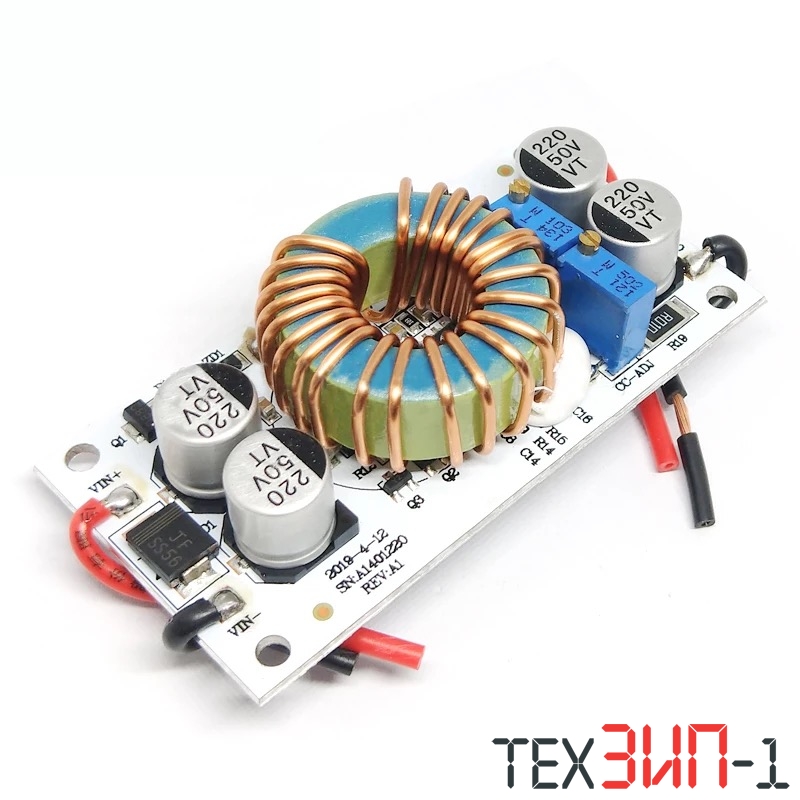 DC/DC преобразователь Step Up 8.5-48v 10A регулируемый с контролем тока