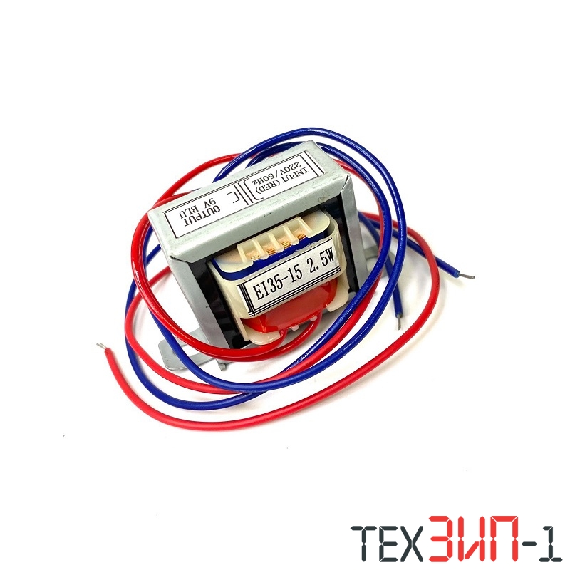 Трансформатор с креплением 220V 9V 2.5W