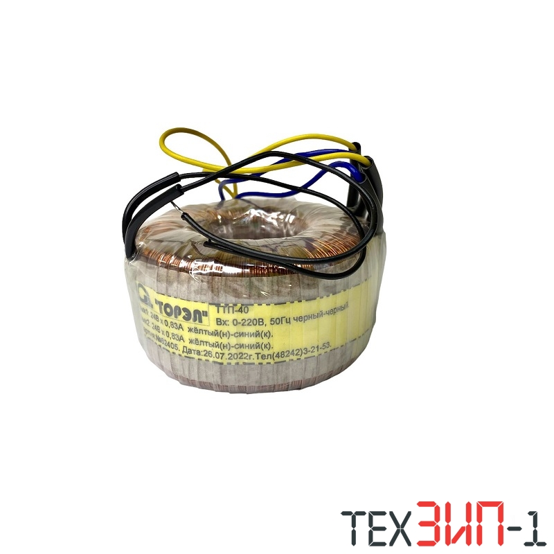 Трансформатор тороидальный 2x24V 40W 220V
