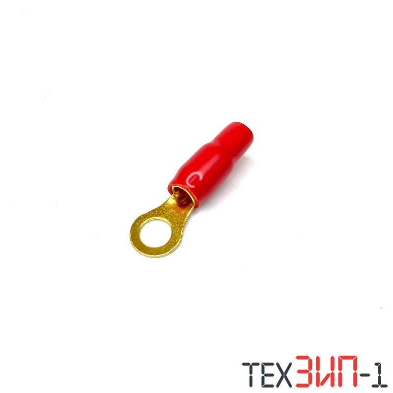 8.0 кольцо ввод 16мм2 позолоченная