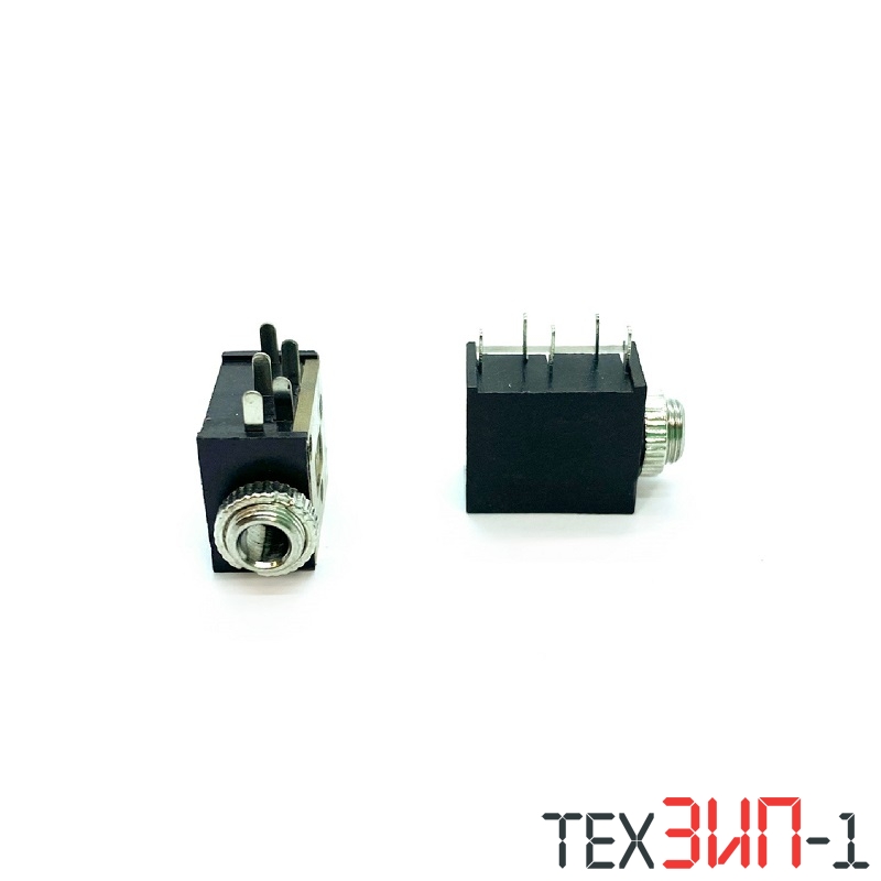 Гнездо на плату JACK 3.5-вертикальное 5pin ST215C