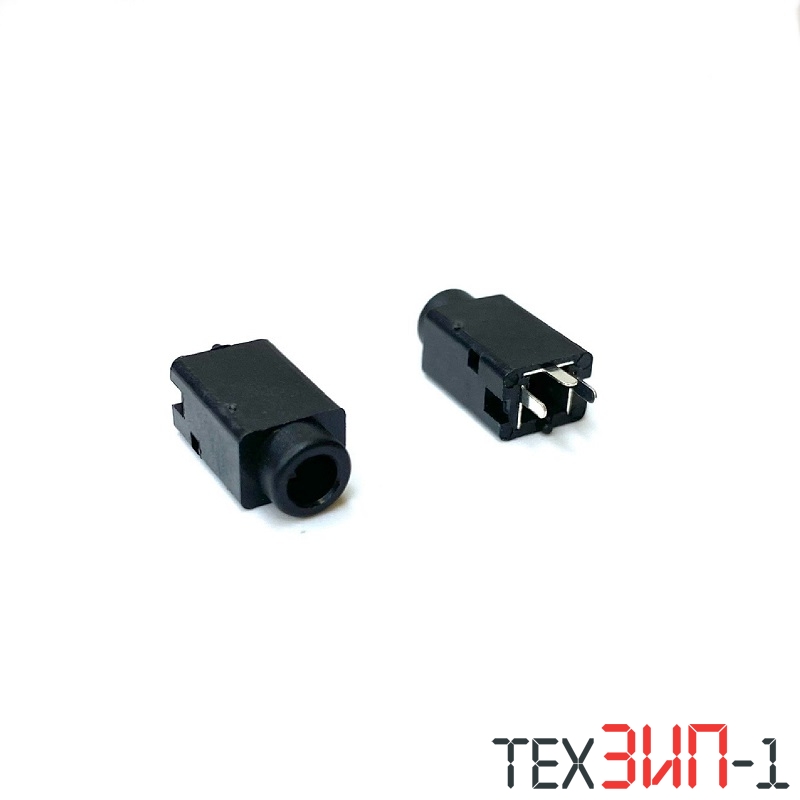 Гнездо на плату ST-3590 стерео гнездо 3,5мм вертикальное 3pin