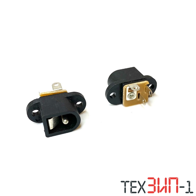 Гнездо питания на корпус 5.5x2.1 с ушами