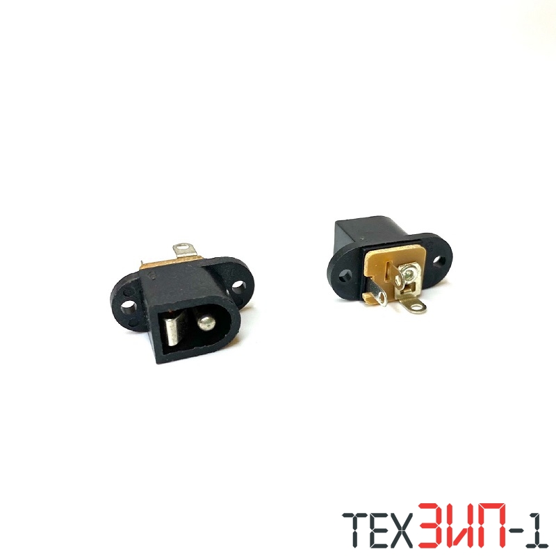 Гнездо питания на корпус 5.5x2.5 с ушами