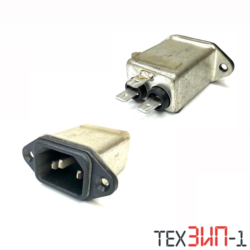 Гнездо сетевое папа с фильтром 10A AC1-ID-N10AEH (Разъем