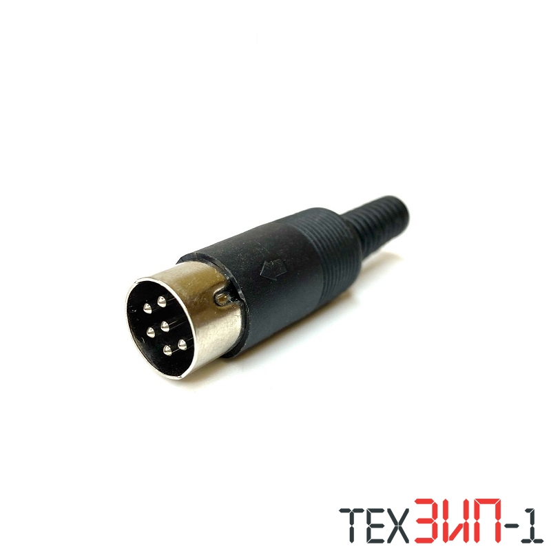 Разъем DIN-6pin папа на провод