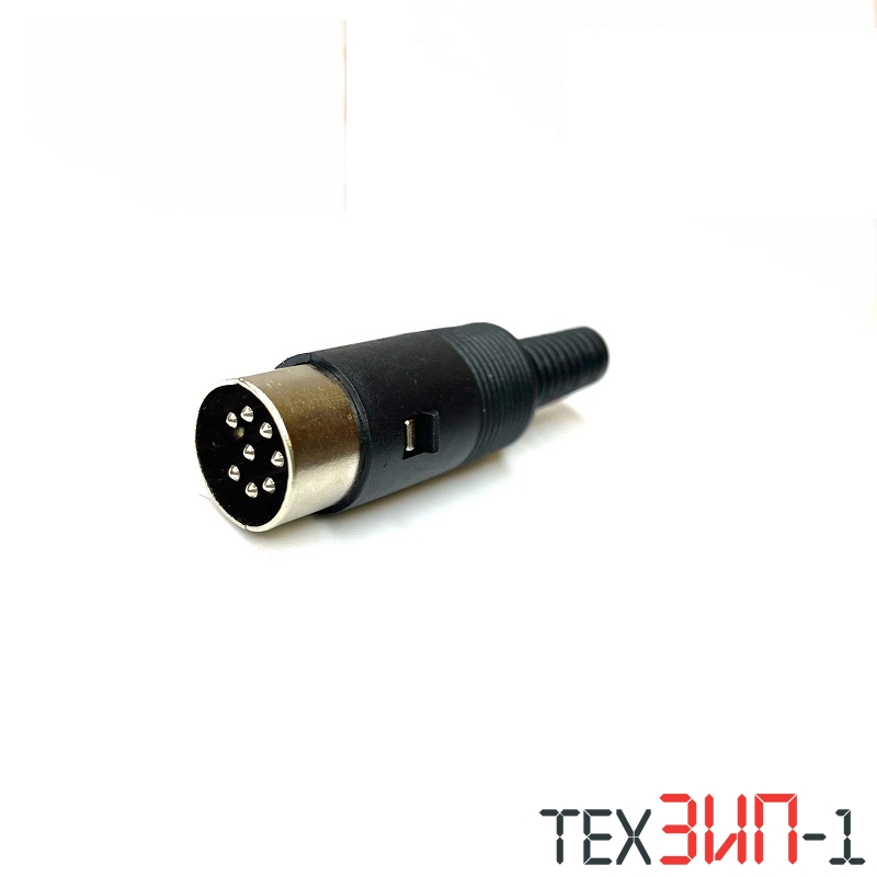 Разъем DIN-8pin папа на провод