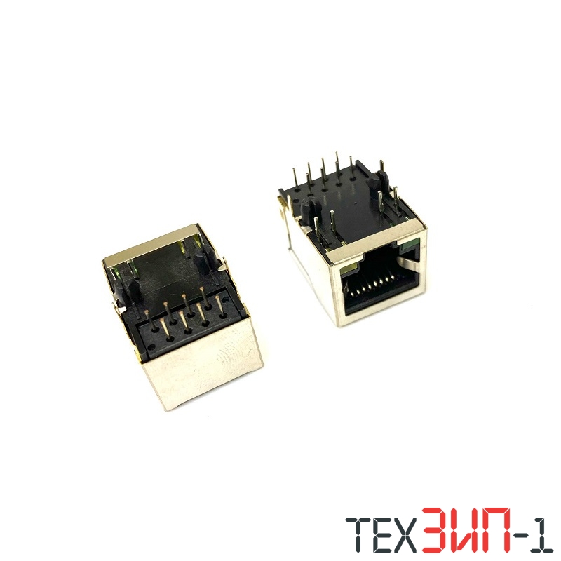 TJ6A-8P8C с трансформатором и индикацией